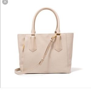 Dagne Dover mini tote in Linen